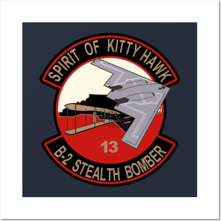 B-2 Stealth Bomber - Kitty Hawk Posters and Art